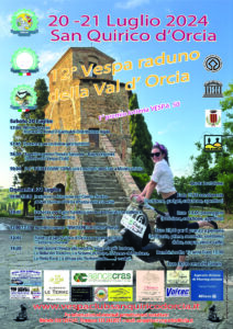 Volantino Vespa raduno 2024